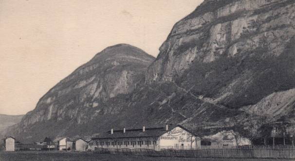 Le Salève vu du centre du Pas de l´Echelle