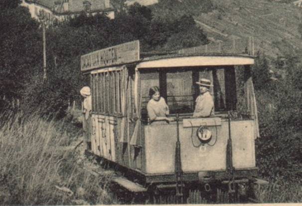 Automotrice à Monnetier-Mairie (1918)