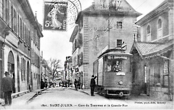 La gare du tramway