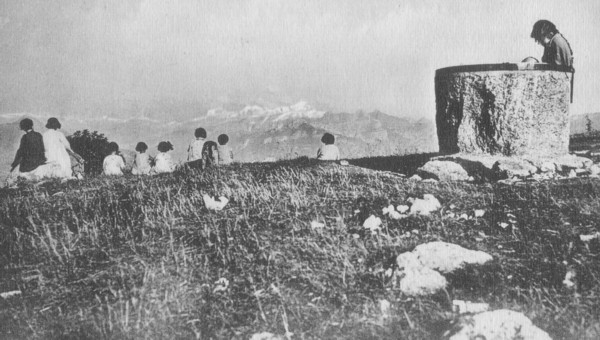 Chalet de la Table d´Orientation devenu Centre bouddhiste Shedrub Choekhor Ling