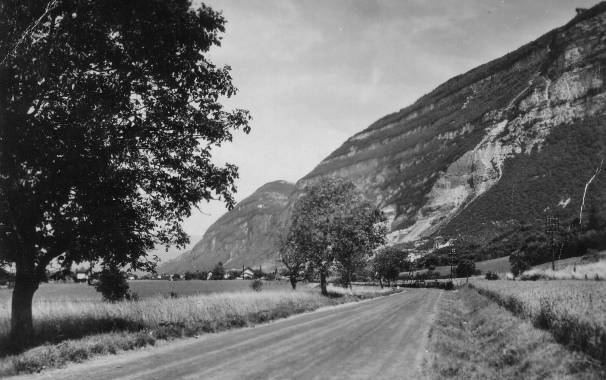 Le Salève vu depuis Bossey