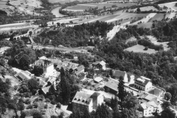 Vue aérienne de Mornex