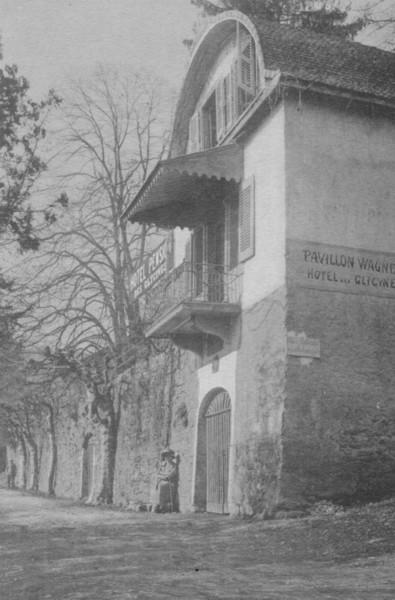 Le Pavillon des Glycines, séjour de Wagner et Ruskin
