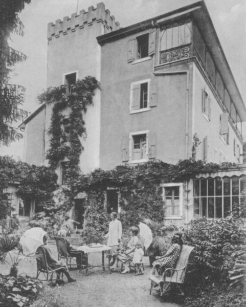 Hôtel du Château de Mornex (vers 1922)