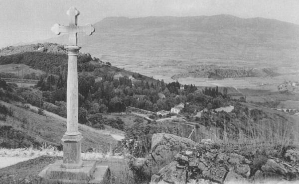 Mornex vu de la croix de Monnetier