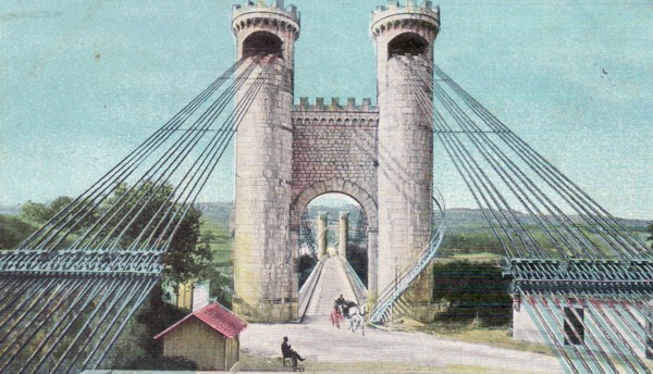 Le pont Charles-Albert (pont de la Caille)