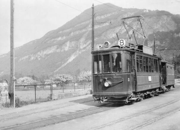 Tramways de la CGTE entre Genève et Veyrier