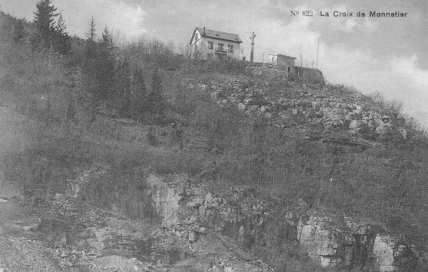 La Croix vue de Monnetier