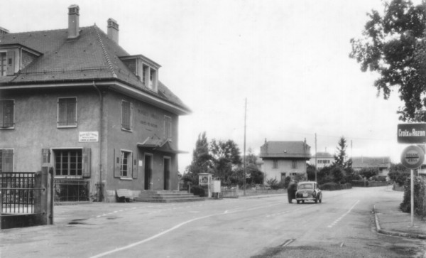 Contrôle à la frontière suisse (v. 1965)