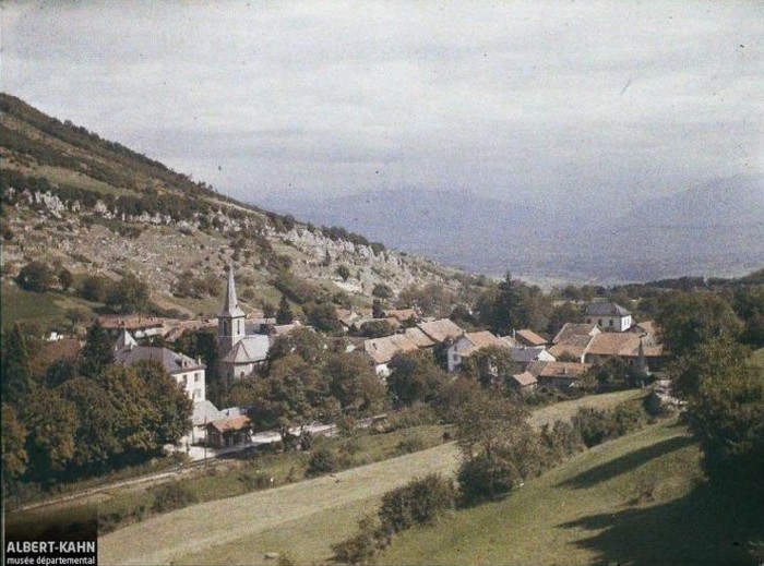 Vallon de Monnetier en couleur (1924)