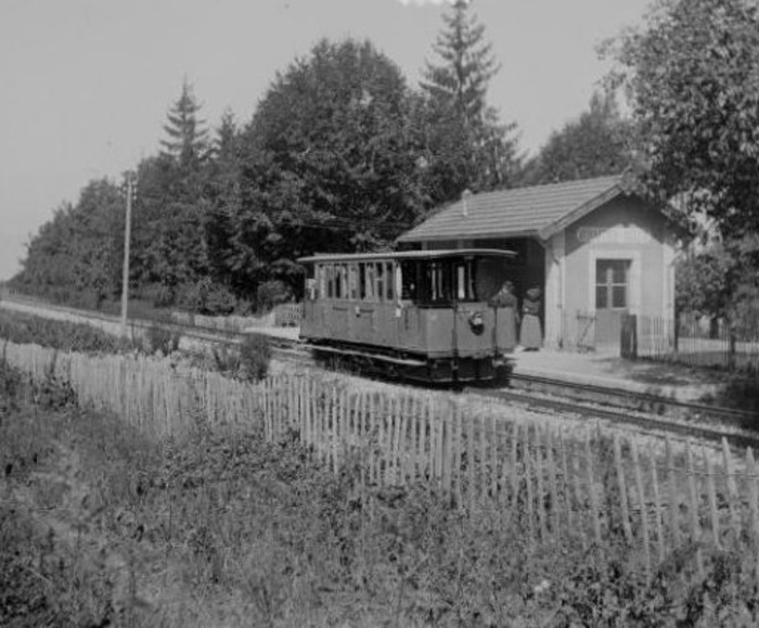 Halte de Monnetier-Eglise (1899)