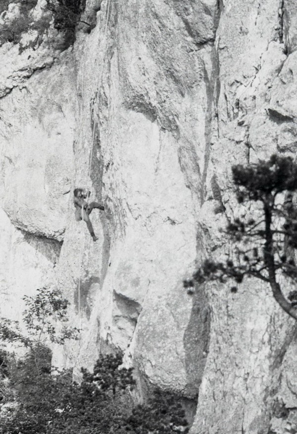 Escalade ou « varappe » au Salève (1932)