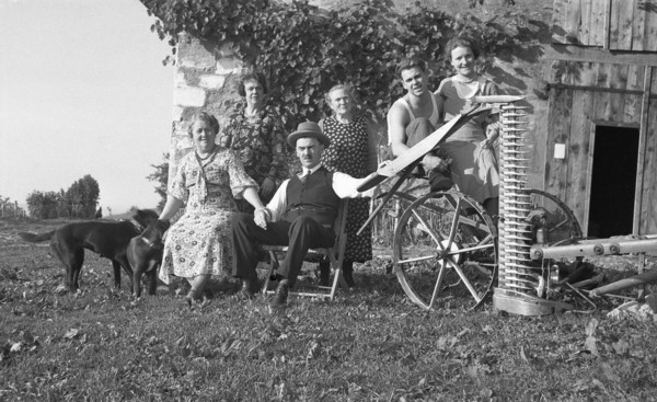 Faucheuse mécanique (juillet 1934)