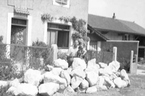 Travaux à la villa Carpe Diem à Blécheins (juillet 1933)