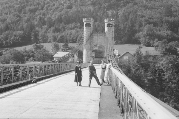 Le pont de la Caille (août 1932)