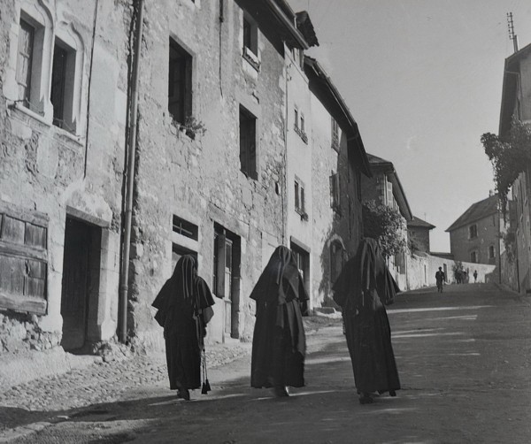 La rampe du château (sept. 1946)