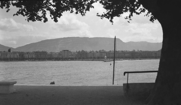 Le lac et le Salève (sept. 1931)