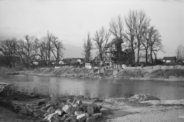 Exploitation du gravier de l’Arve (1938)