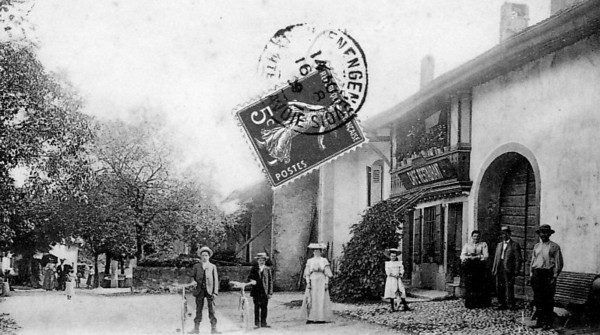 Route de Présilly à Feigères (v. 1920)