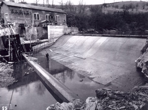 Usine d´Arthaz et barrage sur l´Arve