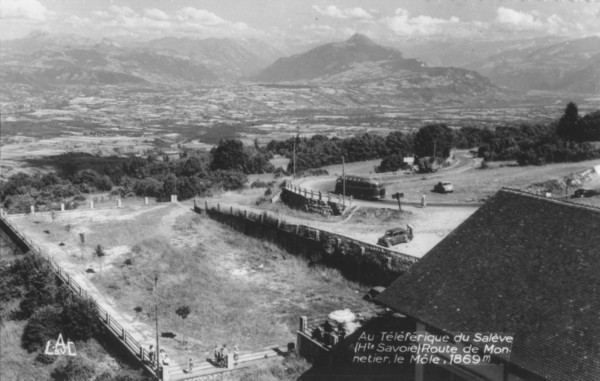 Vue depuis le téléphérique
