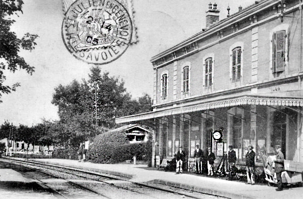 Saint-Julien, la gare du PLM