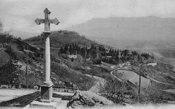 Mornex vu de la croix de Monnetier