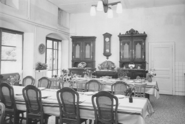 Salle à manger de la villa Leirens