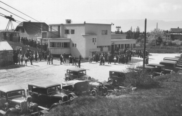 Le téléphérique du Salève (v. 1933)