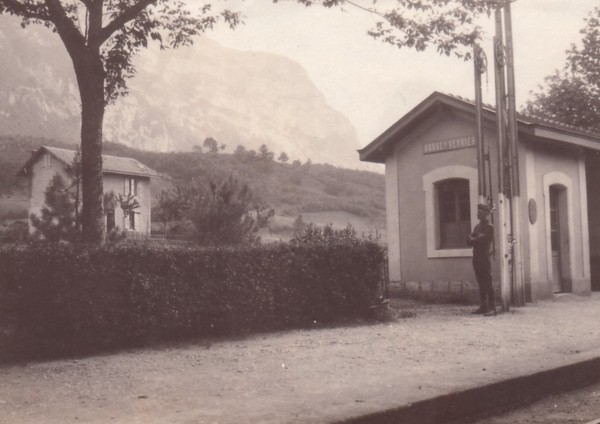 Gare PLM de Bossey-Veyrier (v. 1920)