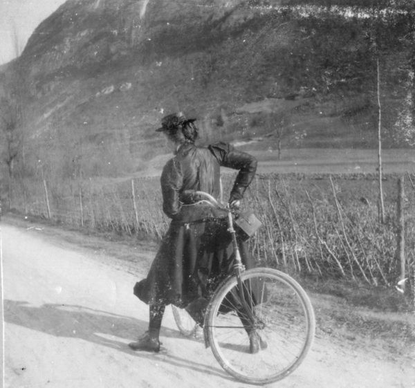 Etrembières en vélo (1898)