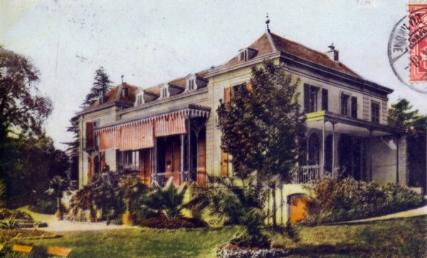 Genève, la villa du parc Mon Repos