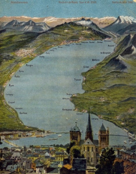 Genève et le lac Léman
