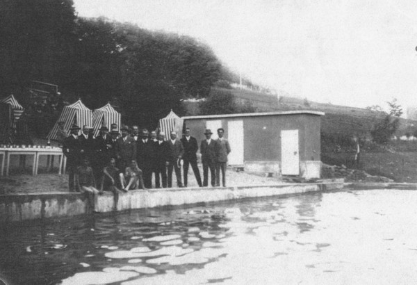 Piscine de l´hôtel-restaurant du Château de l´Ermitage (1931)