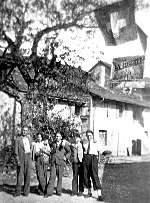 Malagny à la Libération en 1944