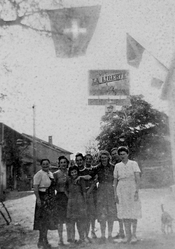 Malagny à la Libération en 1944