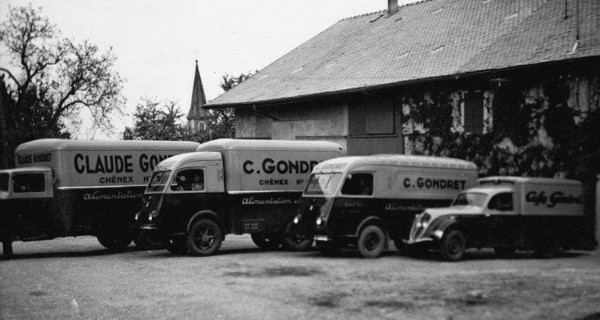 Les camions de Claude Gondret (v. 1951)