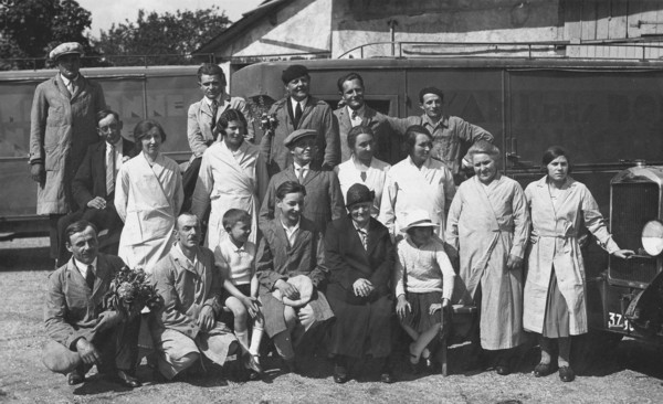 Le personnel de la « maison » Gondret (v. 1932-33)