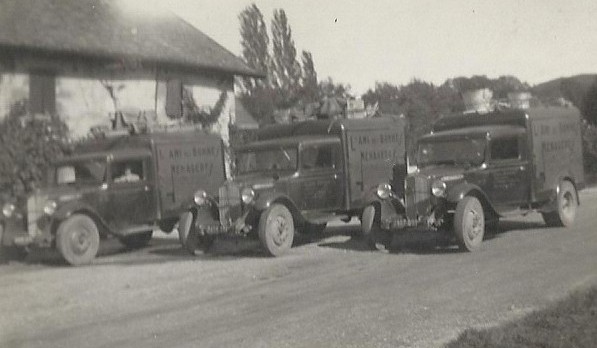 Les véhicules de Claude Gondret (v. 1935-39)