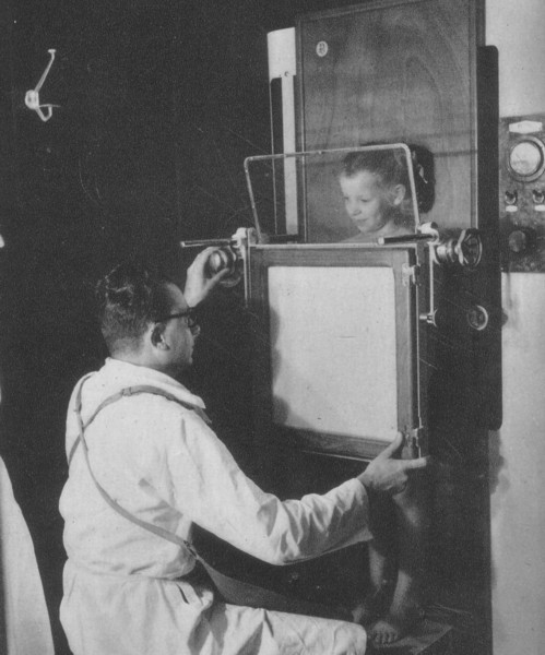 La radiographie au Clos des Salèves (v. 1952)