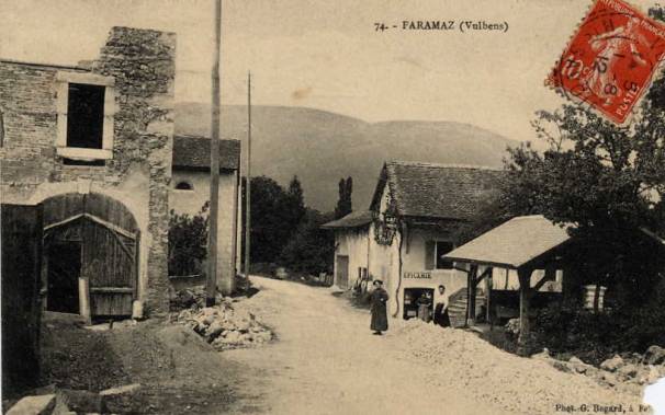 Vulbens, le lavoir et le café