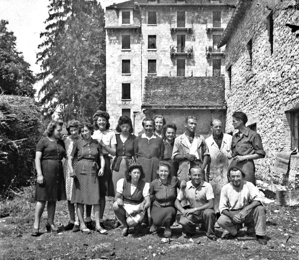 Personnel de l’usine de cartes postales Dannenmüller (1/4)