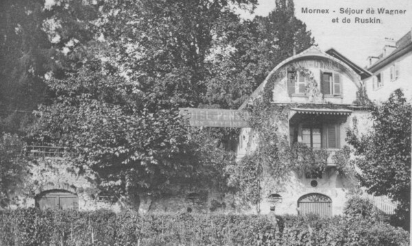 Pavillon des Glycines, séjour de Wagner et Ruskin