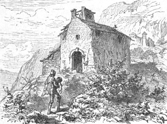 Eglise d’Etrembières vers 1851