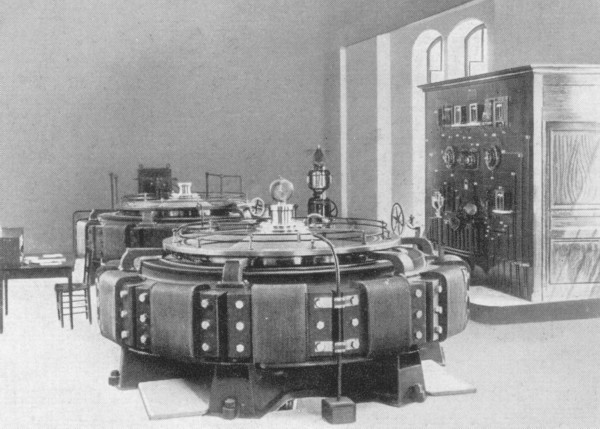 Génératrices de l’usine d´Arthaz