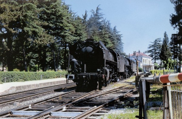 Gare SNCF de Saint-Julien (1960)